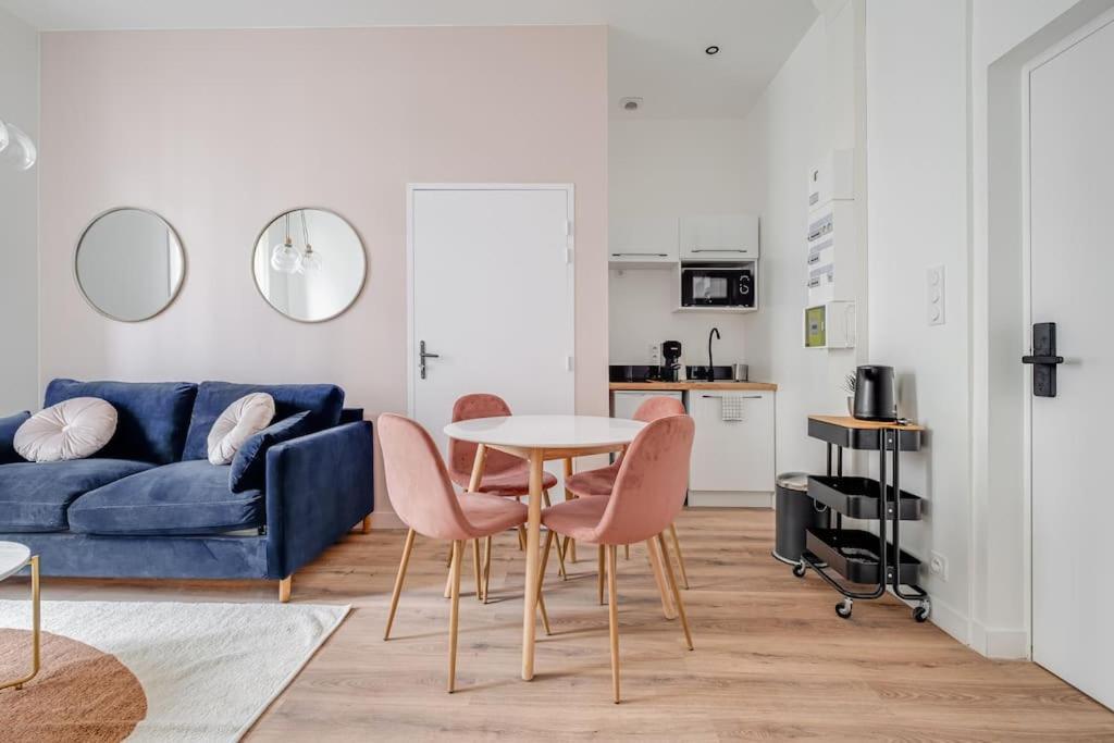 Magnifique Appartement Blush Refait A Neuf Saint-Etienne  Esterno foto